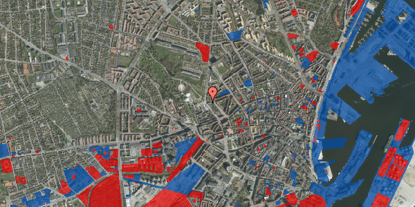 Jordforureningskort på Møllevejen 11, 2. th, 8000 Aarhus C