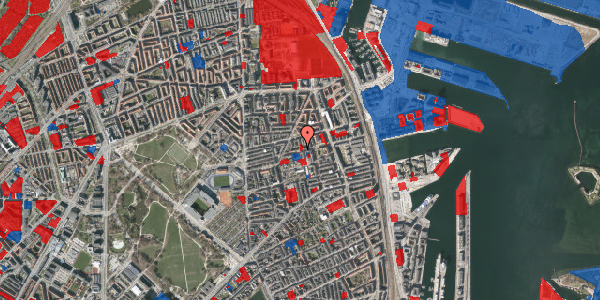 Jordforureningskort på Viborggade 57, 2. , 2100 København Ø