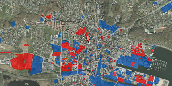 Jordforureningskort på Nyboesgade 2A, 7100 Vejle