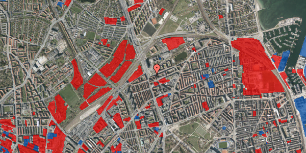 Jordforureningskort på Hans Knudsens Plads 8, 2100 København Ø