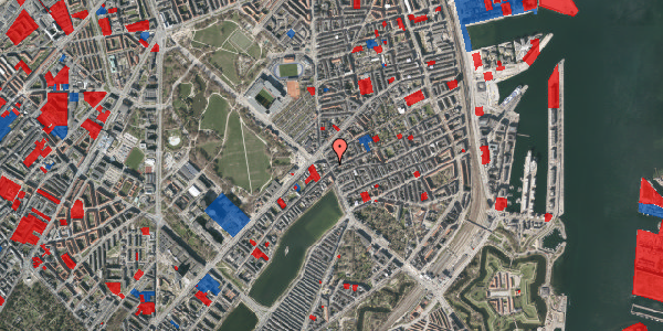 Jordforureningskort på Østerbrogade 66, 3. , 2100 København Ø