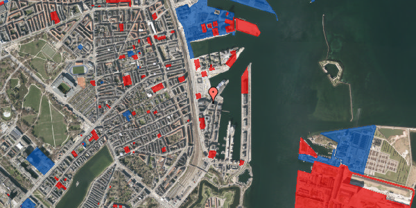 Jordforureningskort på Amerika Plads 37, 2100 København Ø