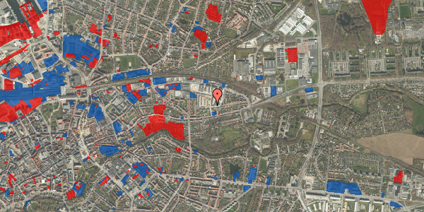 Jordforureningskort på Østerlunden 49D, 5000 Odense C