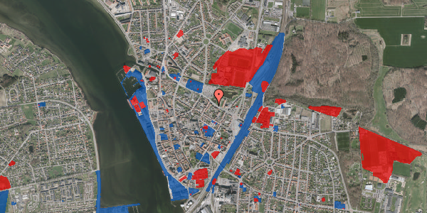 Jordforureningskort på Engboulevarden 24, 4800 Nykøbing F