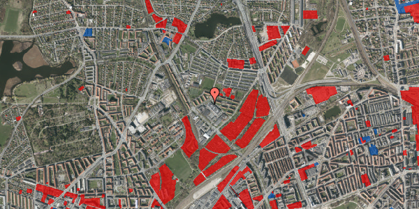 Jordforureningskort på Gribskovvej 4, 2100 København Ø