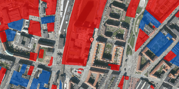 Jordforureningskort på Borgmestervangen 13, 4. 11, 2200 København N