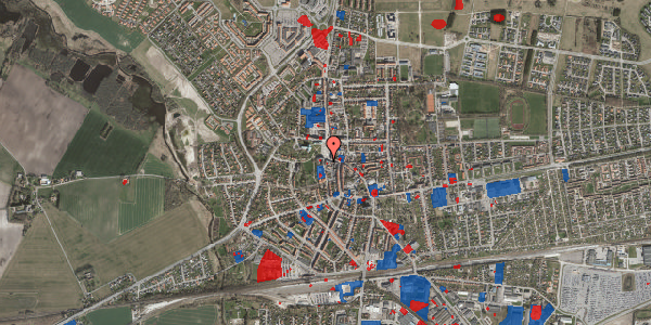 Jordforureningskort på Søgade 1, 4100 Ringsted