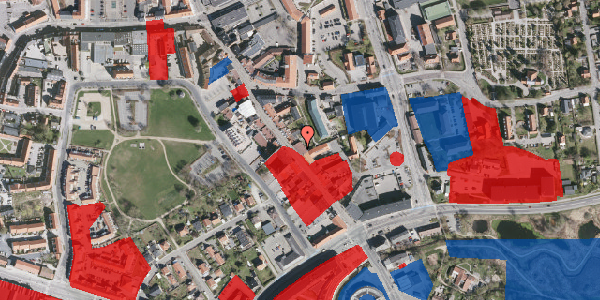 Jordforureningskort på Jernbanegade 23, 3600 Frederikssund