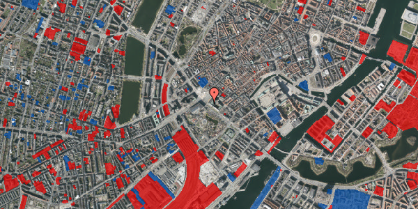 Jordforureningskort på H.C. Andersens Boulevard 21A, 1553 København V