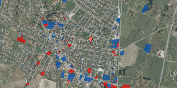 Jordforureningskort på Risagerlundvej 11, 1. 2, 9700 Brønderslev