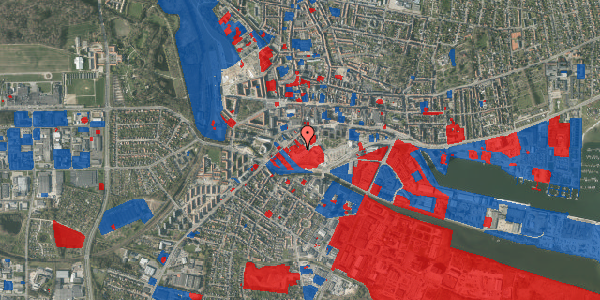 Jordforureningskort på Sankt Helene Vej 10, 3. 4, 8700 Horsens