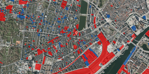 Jordforureningskort på Vesterbrogade 56, 1620 København V