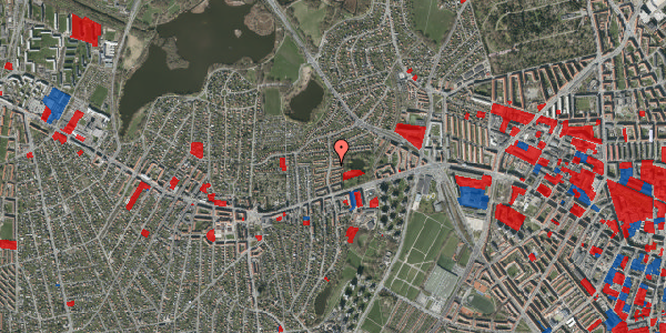 Jordforureningskort på Tjørnevangen 16, 2700 Brønshøj