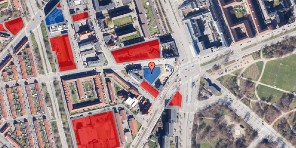 Jordforureningskort på Aldersrogade 3A, 1. th, 2100 København Ø