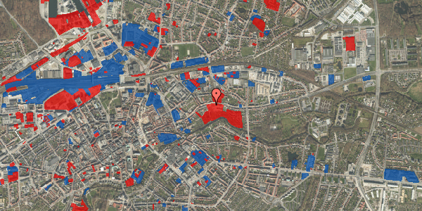 Jordforureningskort på Skt. Jørgens Engen 9, 5000 Odense C