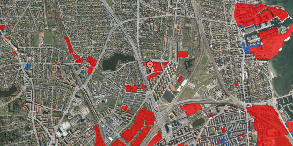 Jordforureningskort på Lyngbyvej 172, 1. 4, 2100 København Ø