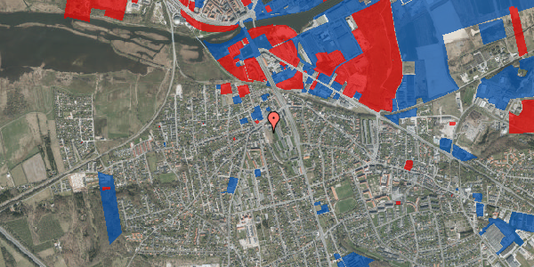 Jordforureningskort på Tyvdalen 9, 8940 Randers SV