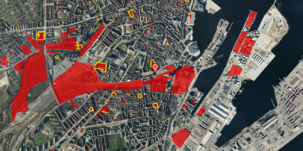 Jordforureningskort på Banegårdspladsen 1B, st. , 8000 Aarhus C