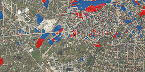 Jordforureningskort på Sukkervænget 13, 5000 Odense C