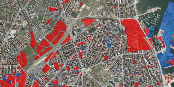 Jordforureningskort på Omøgade 20, st. , 2100 København Ø