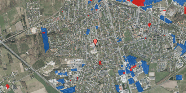 Jordforureningskort på Blokhusvej 4, 8940 Randers SV