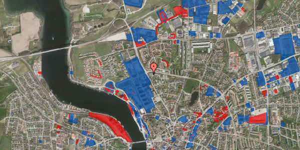 Jordforureningskort på Vandtårnsvænget 24, 6400 Sønderborg