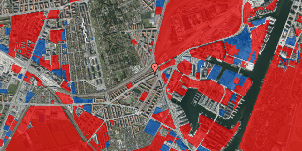 Jordforureningskort på P. Knudsens Gade 12, 2450 København SV