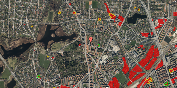 Jordforureningskort på Bispebjergvej 68, 2400 København NV