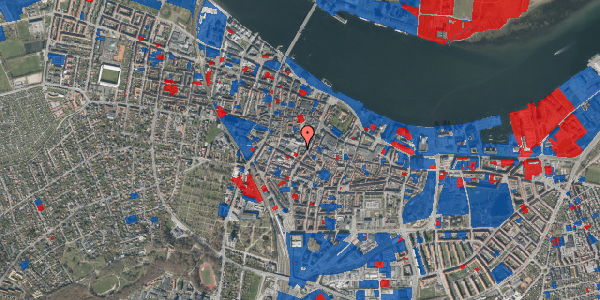 Jordforureningskort på Budolfi Plads 3, 9000 Aalborg