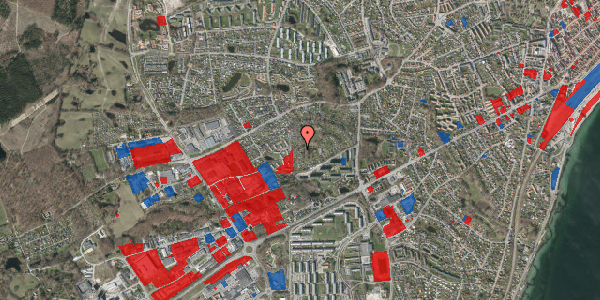 Jordforureningskort på Lathyrusvej 29, 3000 Helsingør