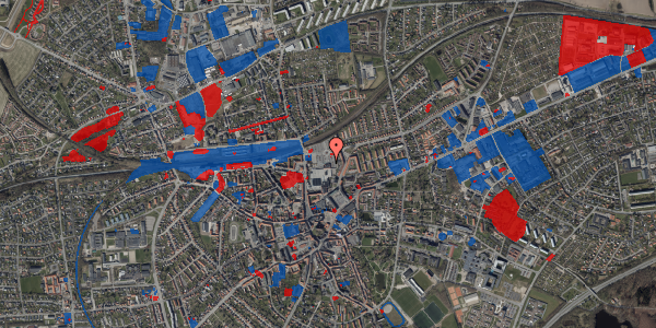 Jordforureningskort på Vestsjællandscentret 10A, st. 37, 4200 Slagelse