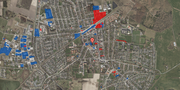 Jordforureningskort på Vestergade 19C, 4690 Haslev