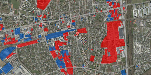 Jordforureningskort på Østbrovej 12F, 1. , 2600 Glostrup