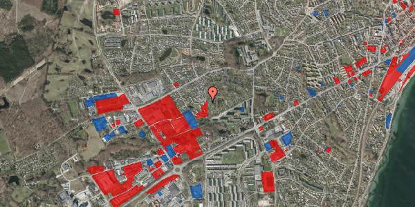 Jordforureningskort på Lathyrusvej 40, 3000 Helsingør