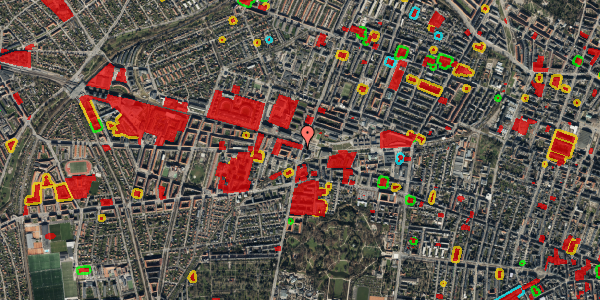 Jordforureningskort på Nordre Fasanvej 21, 2000 Frederiksberg