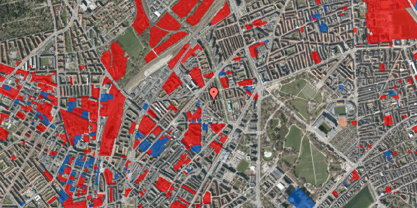 Jordforureningskort på Hildursgade 16, 2100 København Ø