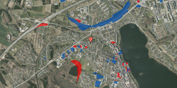 Jordforureningskort på Mølleparken 11, 8660 Skanderborg