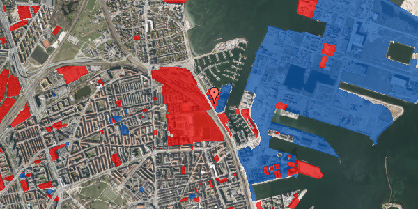 Jordforureningskort på Strandvænget 44, 2100 København Ø