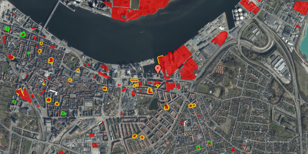 Jordforureningskort på Østre Havnepark 21, 6. tv, 9000 Aalborg