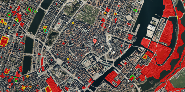 Jordforureningskort på Østergade 61, 1100 København K