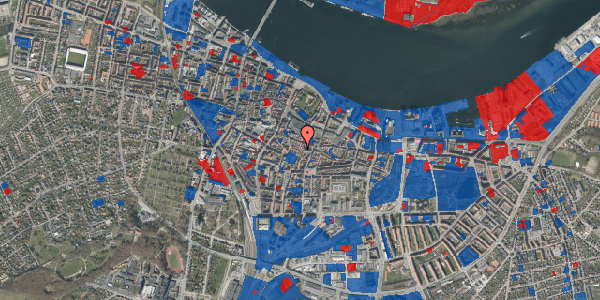 Jordforureningskort på Hjelmerstald 13, 9000 Aalborg