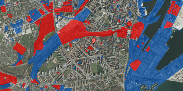 Jordforureningskort på Ole Rømers Gade 6, 3. tv, 8000 Aarhus C