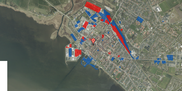 Jordforureningskort på V Strandgade 10B, 6950 Ringkøbing