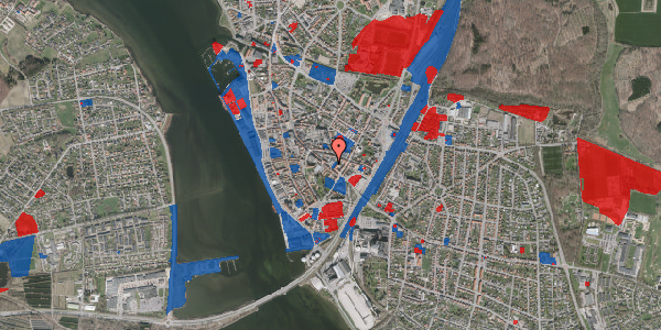 Jordforureningskort på Nygade 23, 3. 1, 4800 Nykøbing F