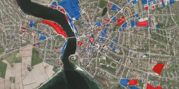 Jordforureningskort på Østergade 22, 1. , 6400 Sønderborg