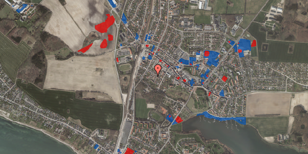 Jordforureningskort på Heibergsvej 45, 4760 Vordingborg