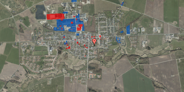Jordforureningskort på Aagade 11A, 9620 Aalestrup