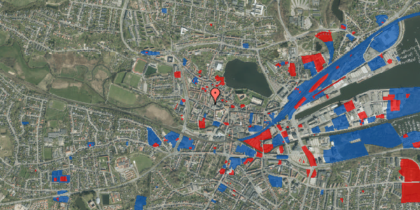 Jordforureningskort på Langelinie 25, 6000 Kolding