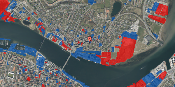 Jordforureningskort på Lille Borgergade 4, 9400 Nørresundby