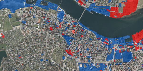 Jordforureningskort på Holbergsgade 24, 9000 Aalborg